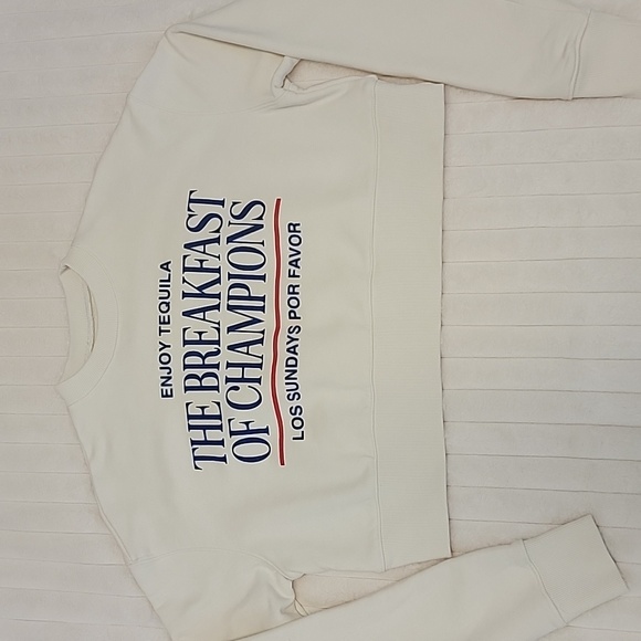 Los SUNDAYS Tequila Cream Graphic Sweatshirt - Picture 8 of 12